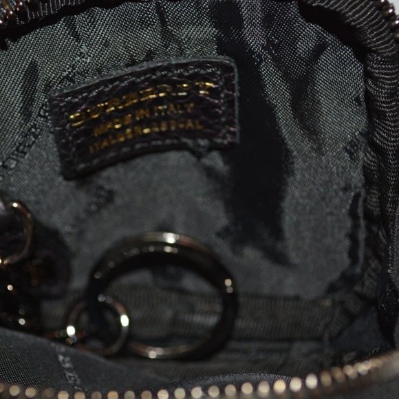 NWT BURBERRY GRAINY LEATHER COIN CASE WITH KEY RING - Picture 2 of 7